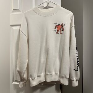 Abercrombie & Fitch Keith Haring Oversized Sweatshirt